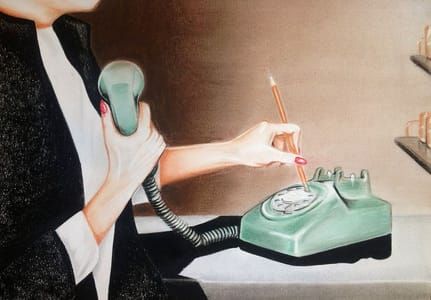 Artwork Title: Phone Call