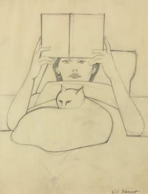 Artwork Title: Woman Reading
