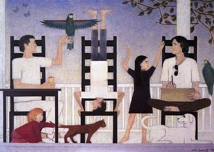 Artwork Title: Three Chairs II,