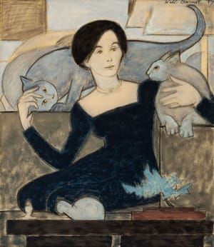 Artwork Title: Cat Lover