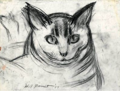 Artwork Title: Minou; Study of Head