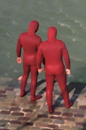 Artwork Title: Sans titre (Les Hommes rouges)