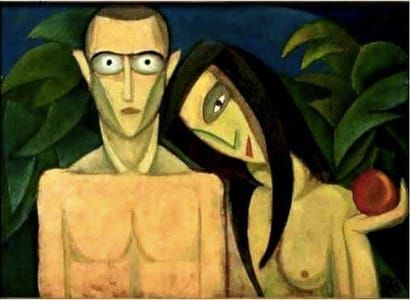Artwork Title: Adam and Eve