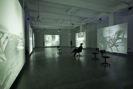 Artwork Title: Mapping the Studio I - All Action Edit (fat Chance John Cage)