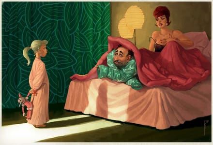 Artwork Title: Bed Time