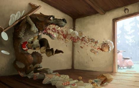 Artwork Title: I'm Here Grandma