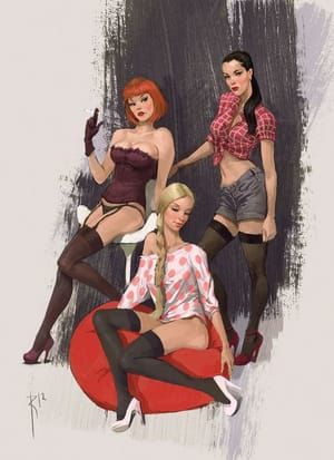 Artwork Title: Not Smile Girls