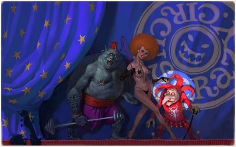 Artwork Title: Crazy Circus