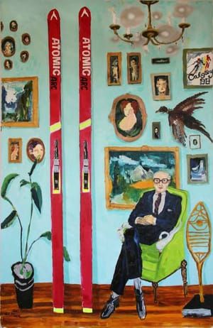 Artwork Title: Skis