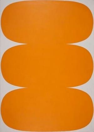 Artwork Title: Orange White