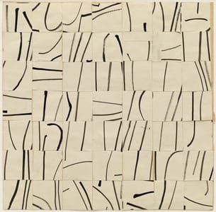 Artwork Title: Automatic Drawing: Pine Branches V