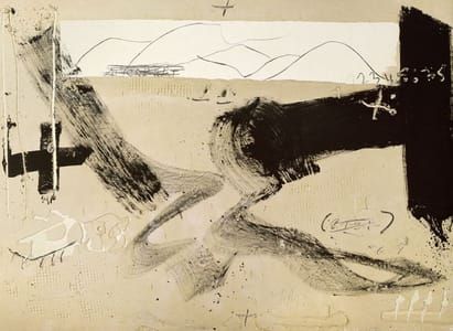 Artwork Title: Autoretrat amb paisatge