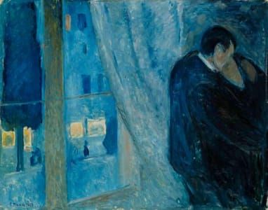Artwork Title: Kiss by the Window