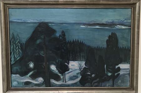 Artwork Title: Winter Night