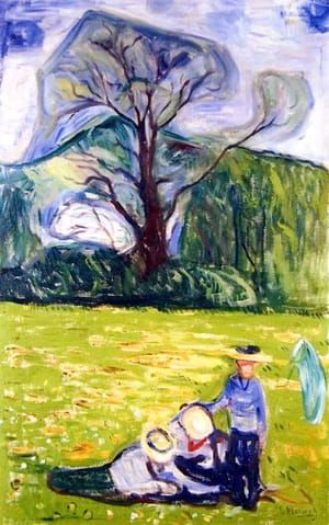 Artwork Title: Spring in Dr. Linde´s Garden
