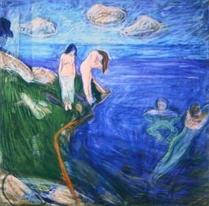 Artwork Title: Bathing Women
