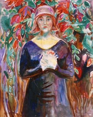 Artwork Title: Model in the Garden