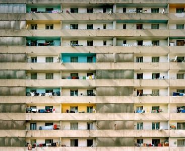 Artwork Title: French High Rise from Scenes from the Concrete Jungle Series