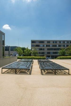 Artwork Title: 4 Benches