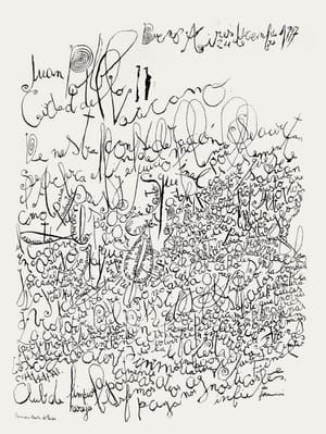 Artwork Title: Primera Carta Al Papa