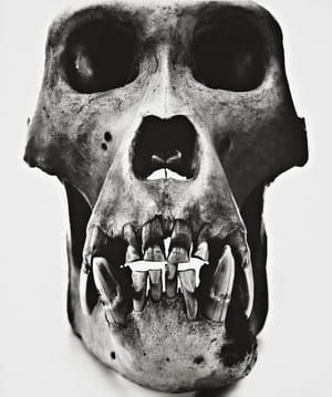 Artwork Title: Gorilla Skull