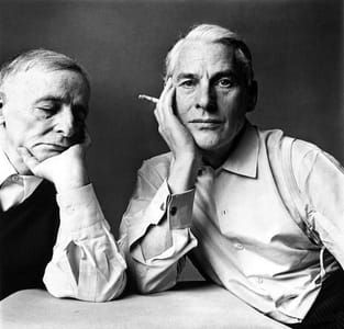 Artwork Title: Frederick Kiesler and Willem de Kooning, New York
