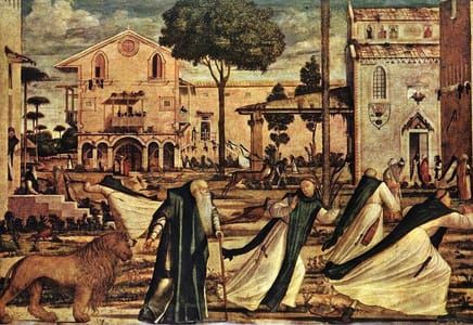 Artwork Title: St. Jerome And The Lion