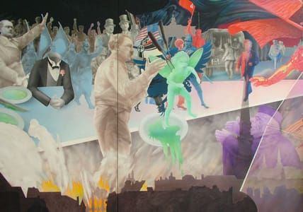 Artwork Title: Preussenschlag (detail)