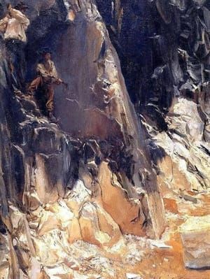 Artwork Title: Marble Quarries at Carra