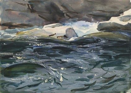 Artwork Title: Salmon River