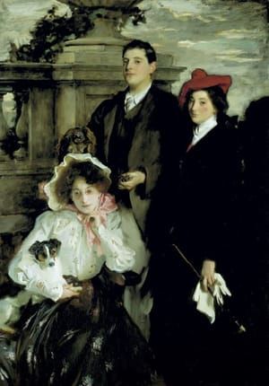 Artwork Title: Hylda, Almina and Conway, Children of Asher Wertheimer