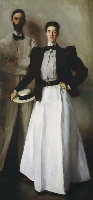 Artwork Title: Mr. and Mrs. I. N. Phelps Stokes