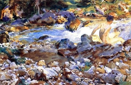 Artwork Title: Mountain Stream