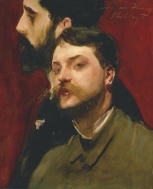Artwork Title: François Flameng and Paul Helleu