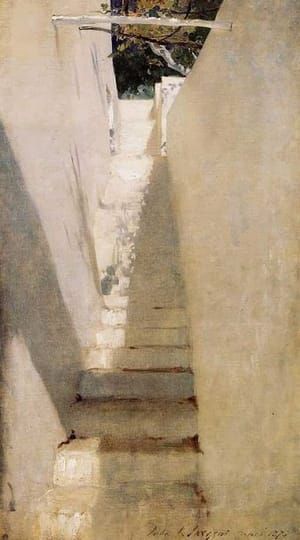 Artwork Title: Staircase in Capri