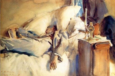 Artwork Title: Peter Harrison Asleep