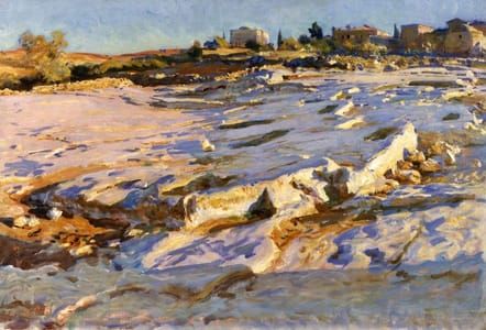 Artwork Title: Rock Graves at Jerusalem