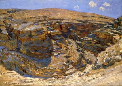 Artwork Title: Valley of Mar Saba, Israel
