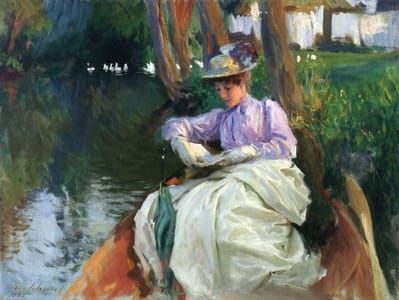 Artwork Title: By the river