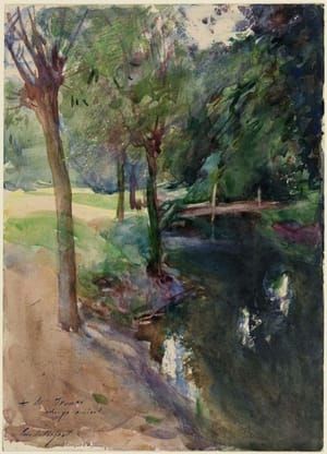 Artwork Title: The Shadowed Stream