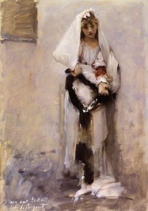 Artwork Title: A Parisian Beggar Girl