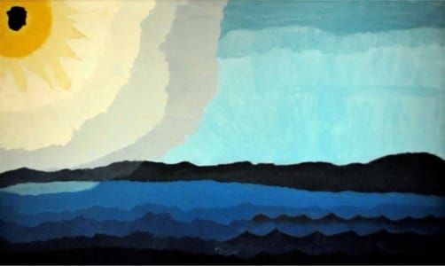 Artwork Title: Sun on the Lake