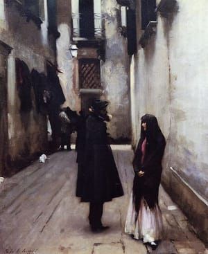 Artwork Title: Venetian Street