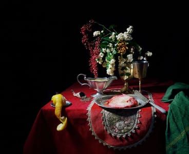 Artwork Title: Still Life Mit Discus Fish