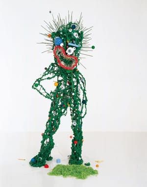 Artwork Title: Green daemon