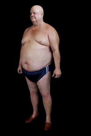 Artwork Title: Fat Man Sculpture