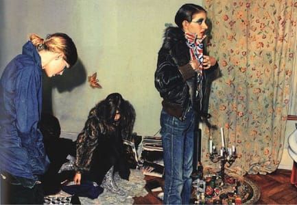 Artwork Title: At Luciano's House