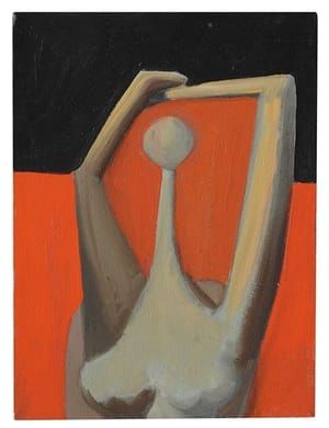 Artwork Title: Reclining Seated Female
