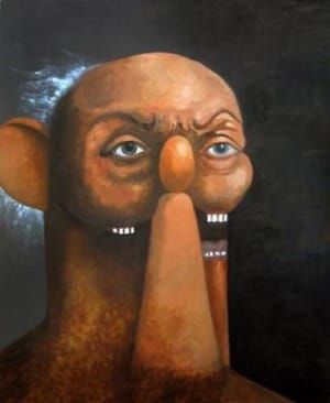 Artwork Title: Old Man Portrait