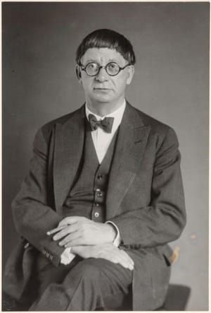 Artwork Title: Architect Hans Poelzig